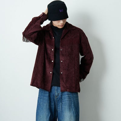B BURGUNDY&&モデル身長：179cm 着用サイズ：M&&