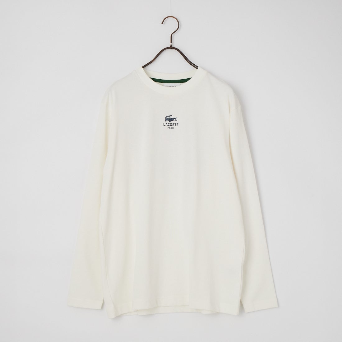 LACOSTE [ラコステ] PARISロゴ ヘビーオンスTシャツ [TH9396] 70V WHITE