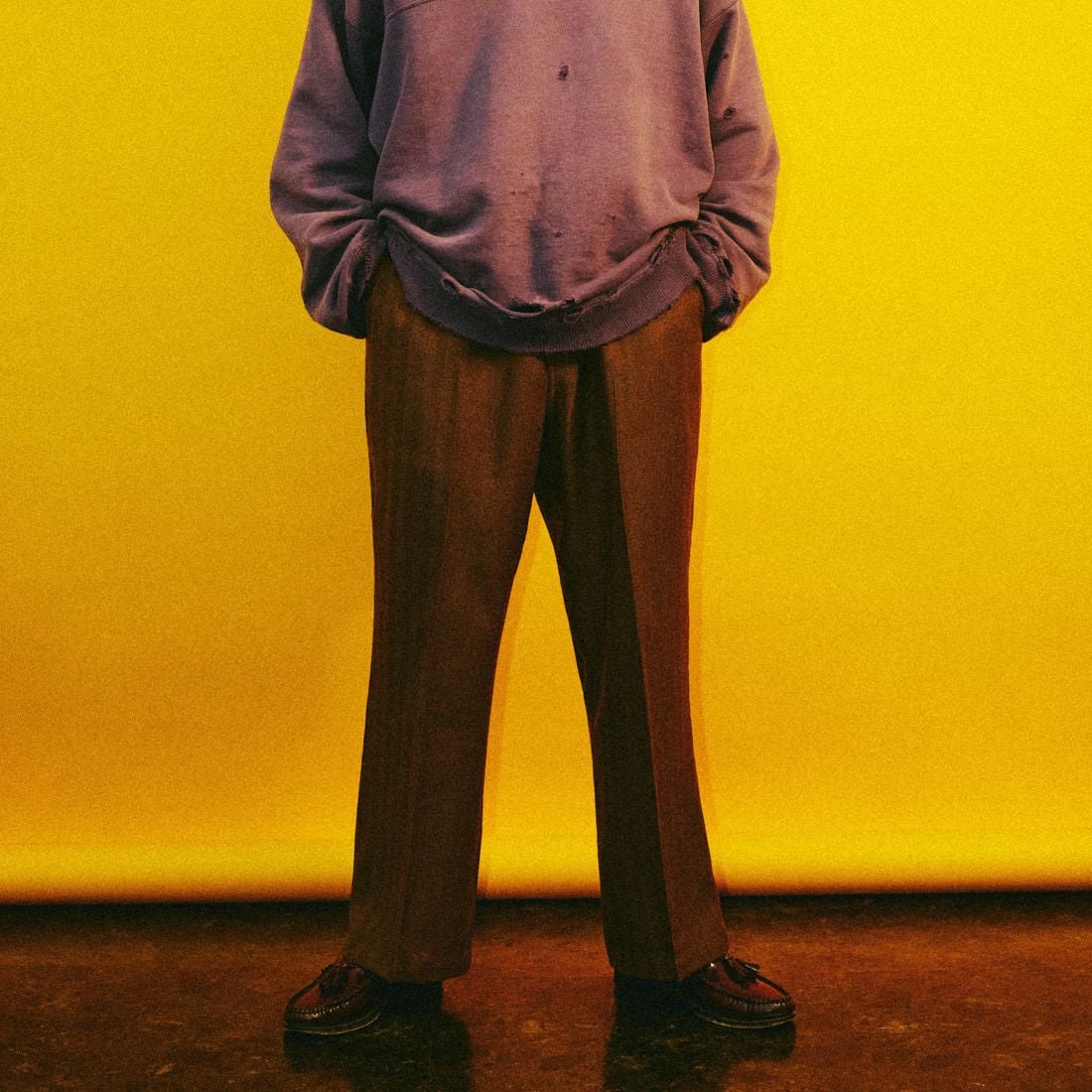 Dickies [ディッキーズ] 別注 ヘリンボーン グランパワークパンツ