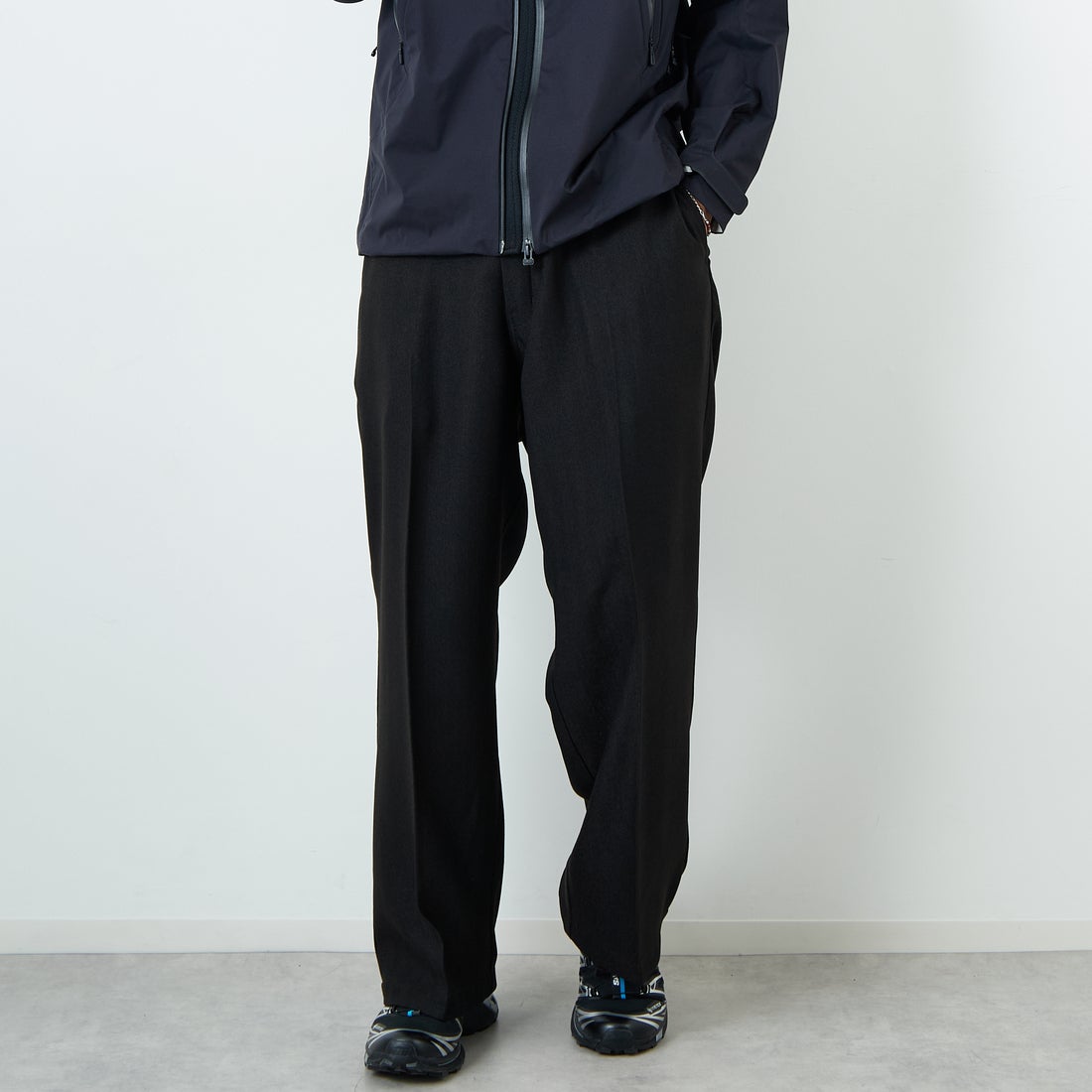 BLACK&&モデル身長：179cm 着用サイズ：XL&&