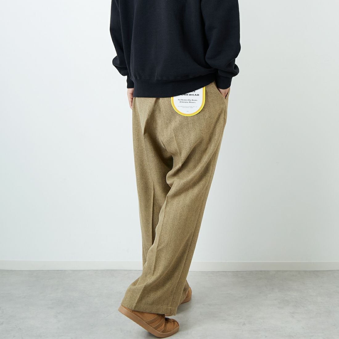 Dickies [ディッキーズ] 別注 ヘリンボーン グランパワークパンツ