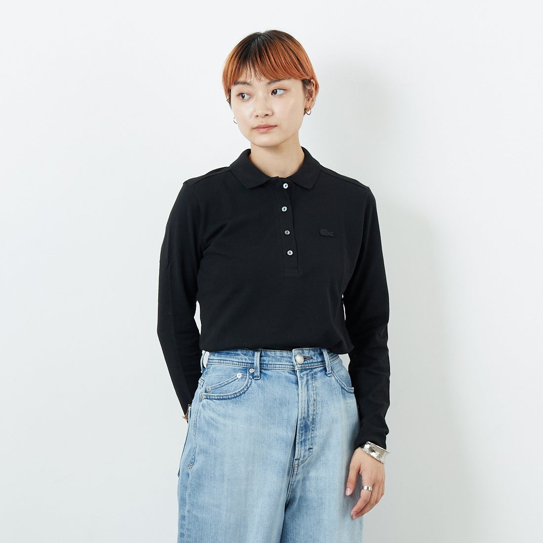031 BLACK &&モデル身長：160cm 着用サイズ：36&&