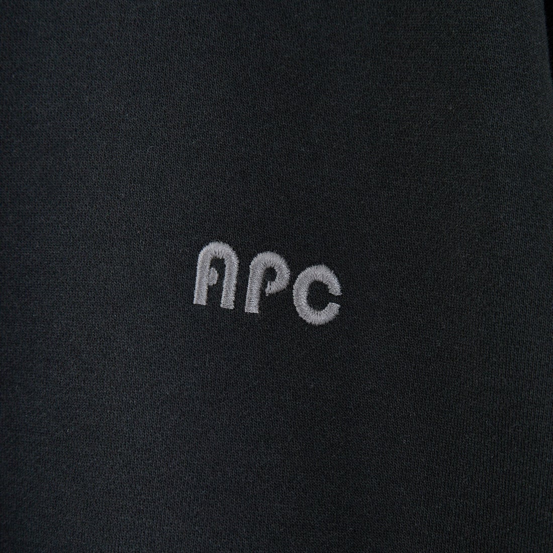 A.P.C. [アー・ペー・セー] Alfred クルーネックスウェット [MOLLETON-ALFRED] 99 NOIR