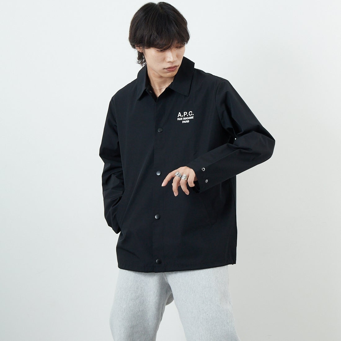99 NOIR&&モデル身長：179cm 着用サイズ：M&&