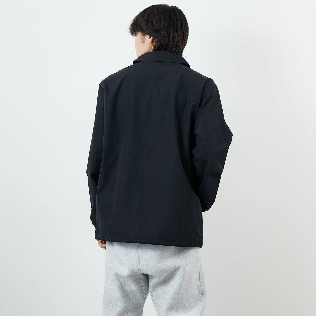 A.P.C. [アー・ペー・セー] Raymond ブルゾン [BLOUSON-RAYMOND] 99 NOIR A.P.C. [アー・ペー・セー] Raymond ブルゾン [BLOUSON-RAYMOND] 99 NOIR &&モデル身長：179cm 着用サイズ：M&&