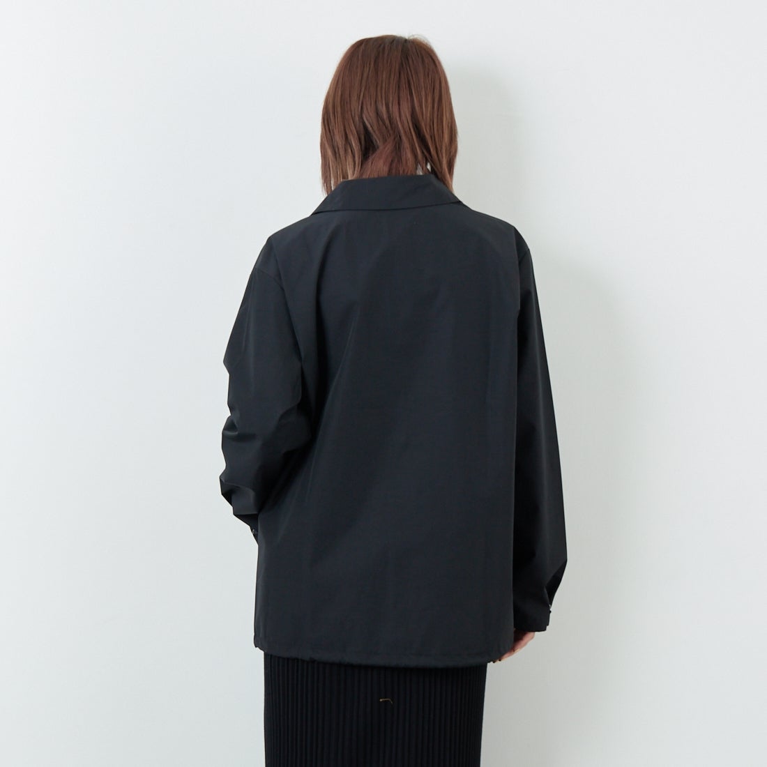 A.P.C. [アー・ペー・セー] Raymond ブルゾン [BLOUSON-RAYMOND] 99 NOIR &&モデル身長：167cm 着用サイズ：XS&&