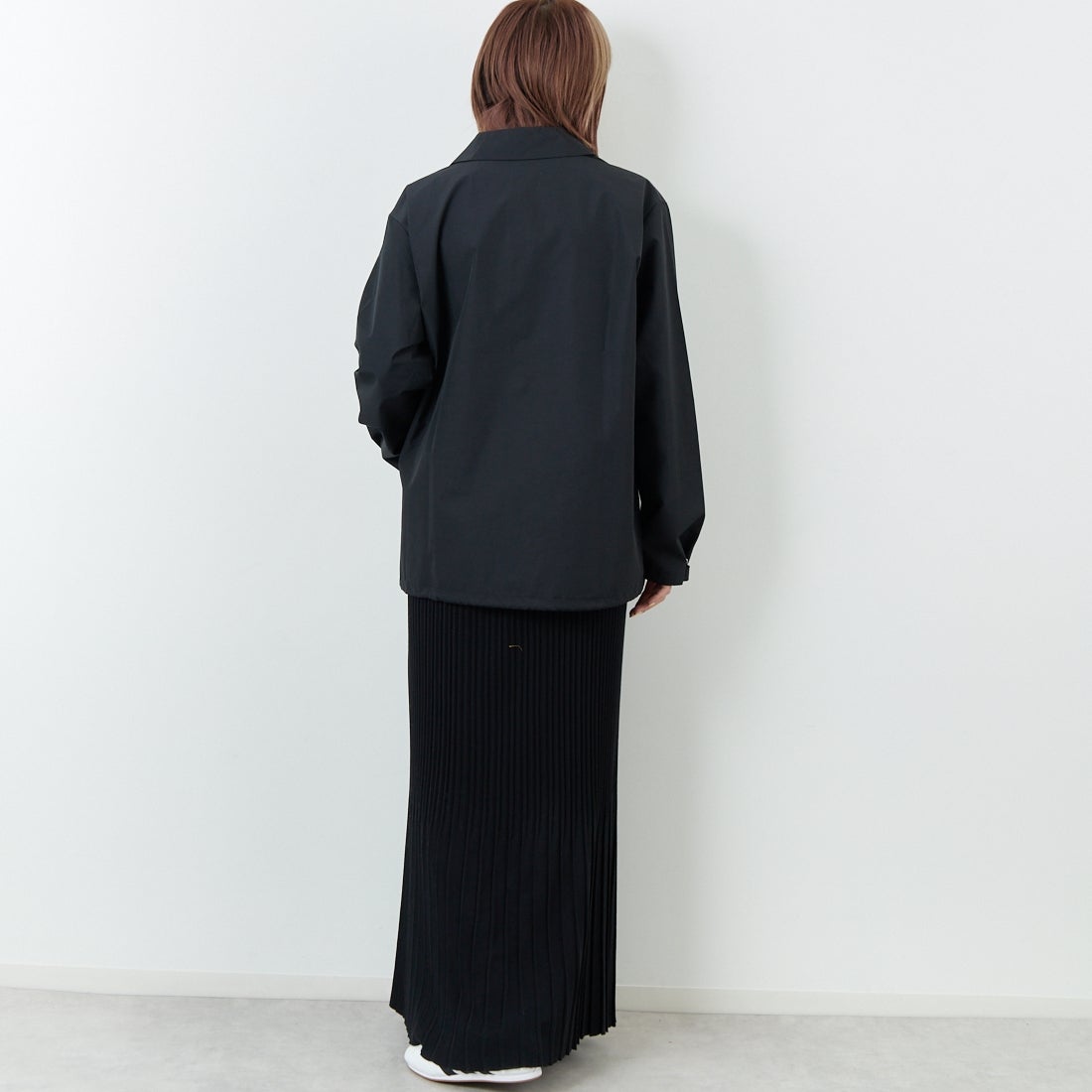A.P.C. [アー・ペー・セー] Raymond ブルゾン [BLOUSON-RAYMOND] 99 NOIR &&モデル身長：167cm 着用サイズ：XS&&