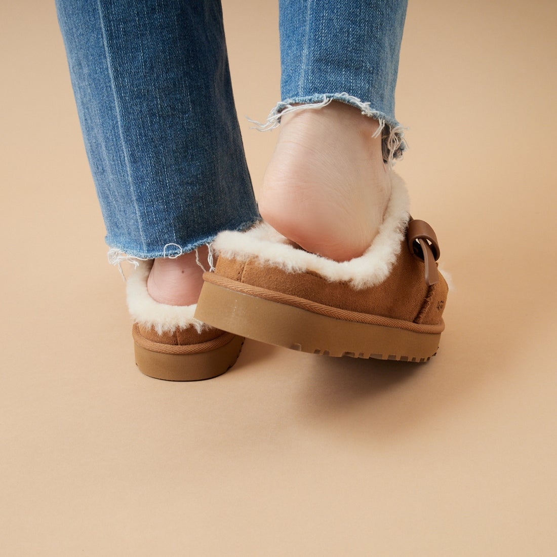 UGG [アグ] グリーンポート ストラップスライド [1167611] CHESTNUT