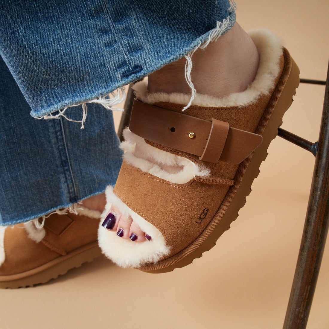 UGG [アグ] グリーンポート ストラップスライド [1167611]｜ジーンズ