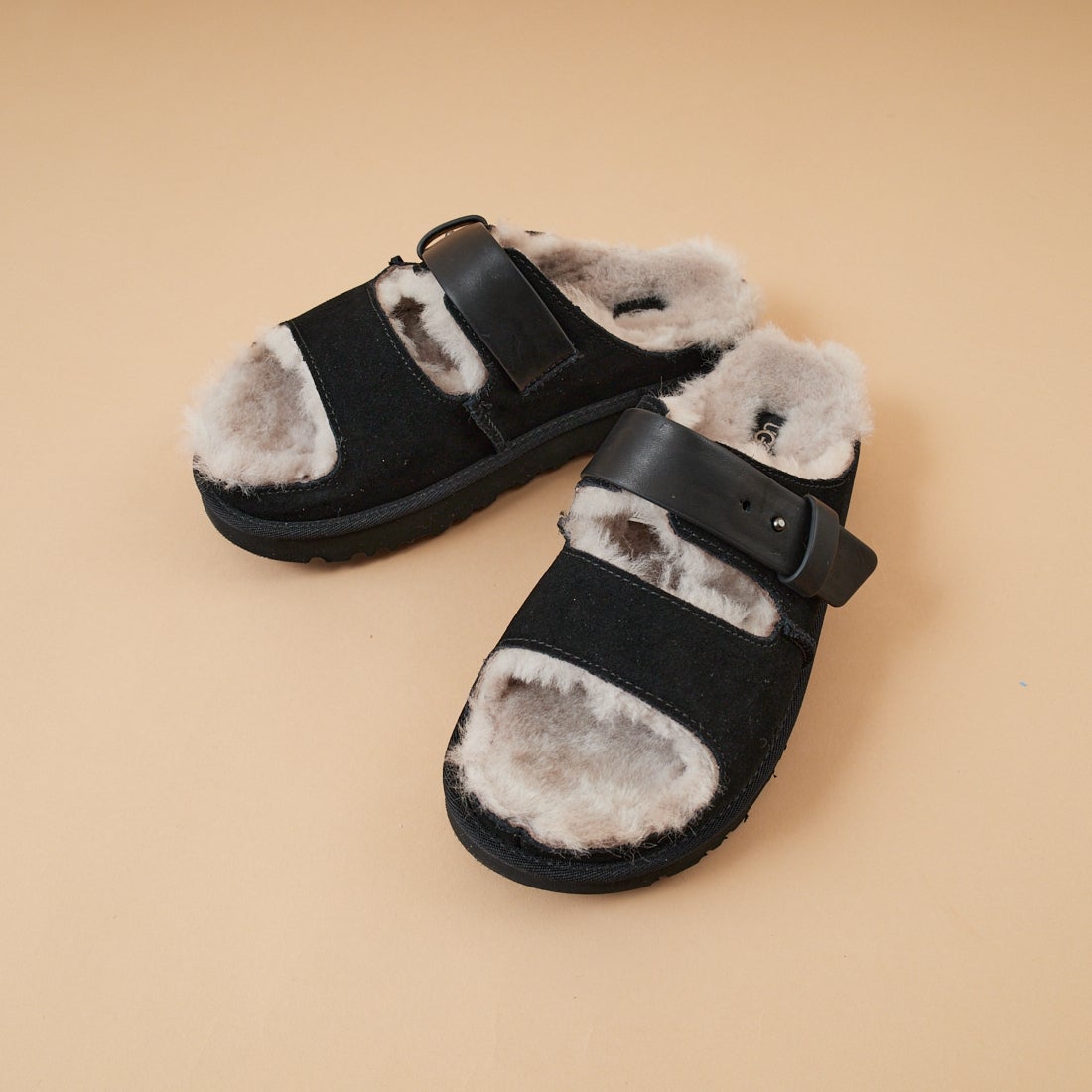 UGG [アグ] グリーンポート ストラップスライド [1167611] BLACK