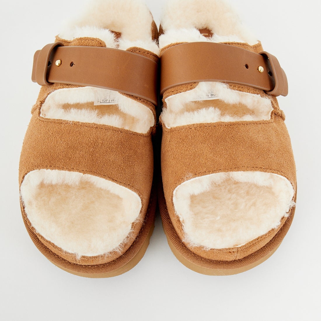 UGG [アグ] グリーンポート ストラップスライド [1167611] CHESTNUT