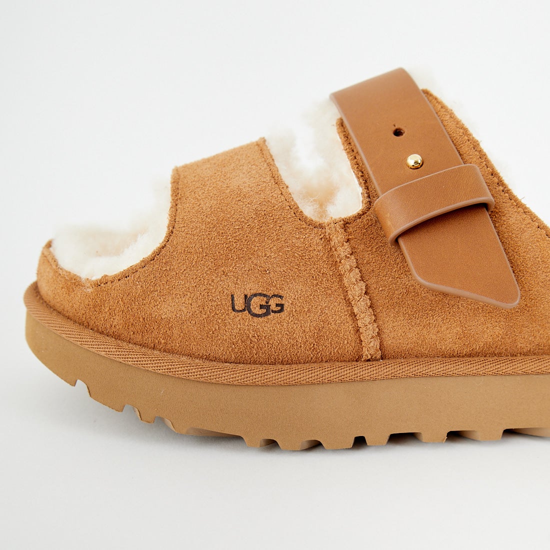 UGG [アグ] グリーンポート ストラップスライド [1167611] CHESTNUT