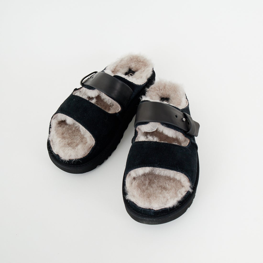 UGG [アグ] グリーンポート ストラップスライド [1167611] BLACK