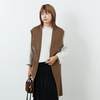 701 ﾌﾞﾗｳﾝ&&モデル身長：167cm 着用サイズ：F&&