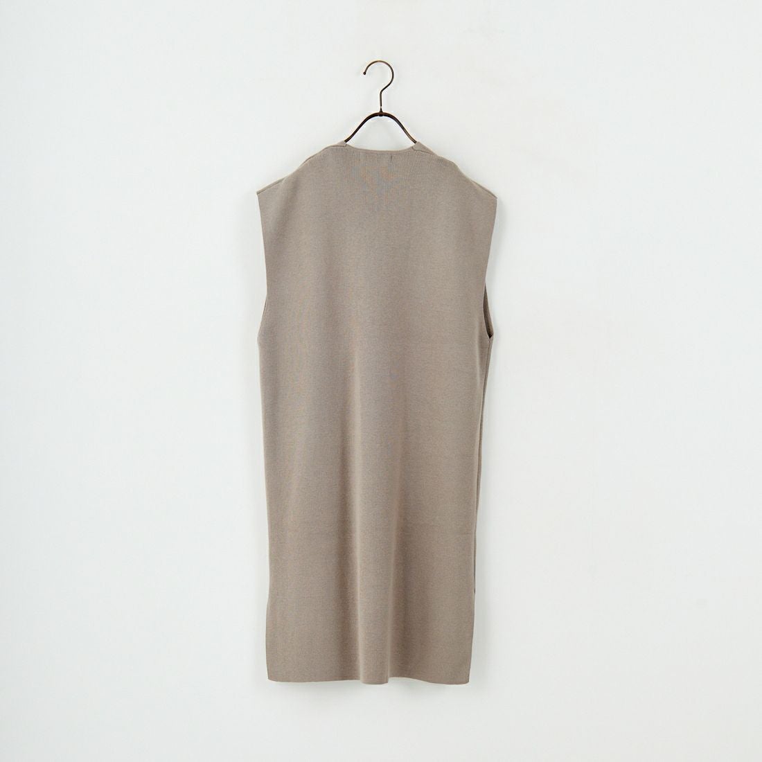 Jf Ready Made [ジェイエフレディメイド] 総針編み 前開きベスト [3105204] 714 ｸﾞﾚｰｼﾞ