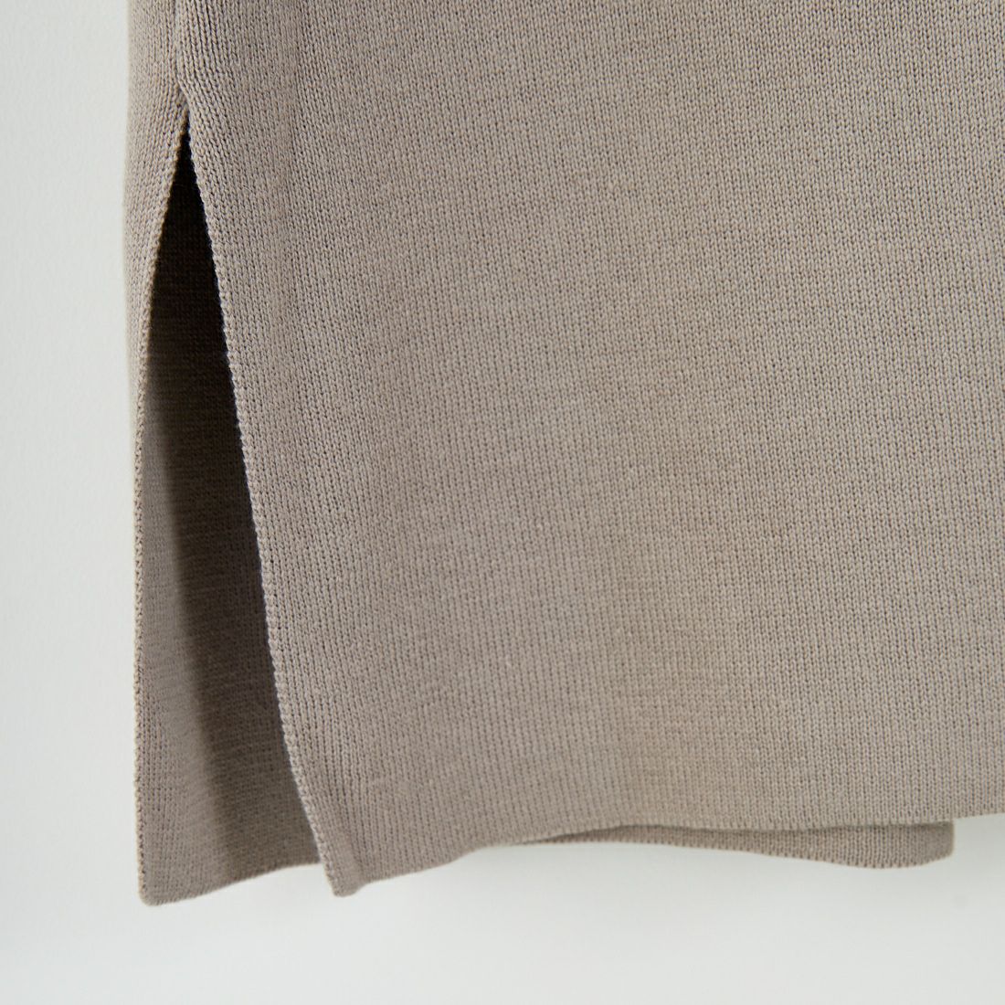 Jf Ready Made [ジェイエフレディメイド] 総針編み 前開きベスト [3105204] 714 ｸﾞﾚｰｼﾞ