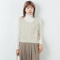 711 Lﾍﾞｰｼﾞ&&モデル身長：167cm 着用サイズ：F&&