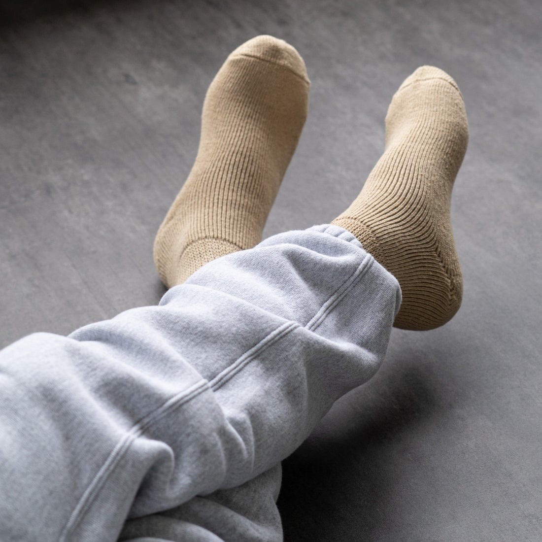 FAB.IT [ファブイット] Chuck オーガニックソックス [FI-049] KHAKI