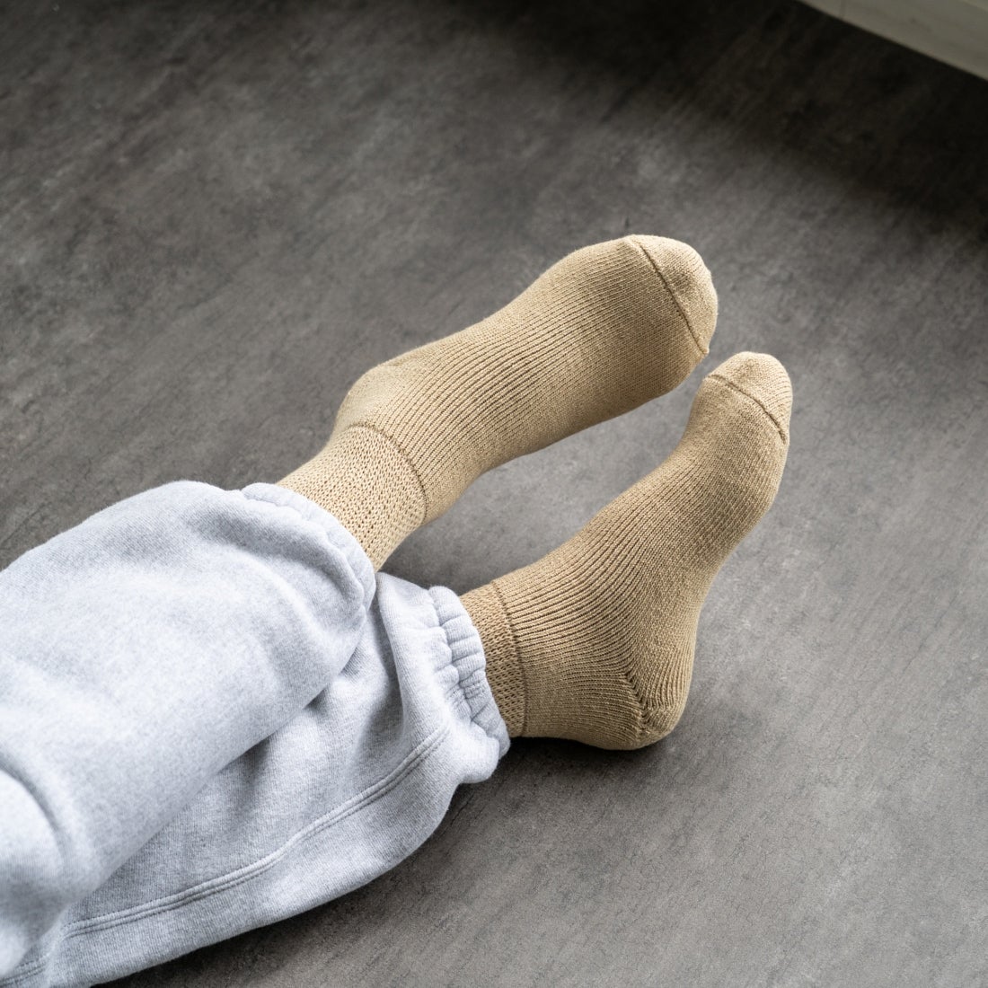 FAB.IT [ファブイット] Chuck オーガニックソックス [FI-049] KHAKI