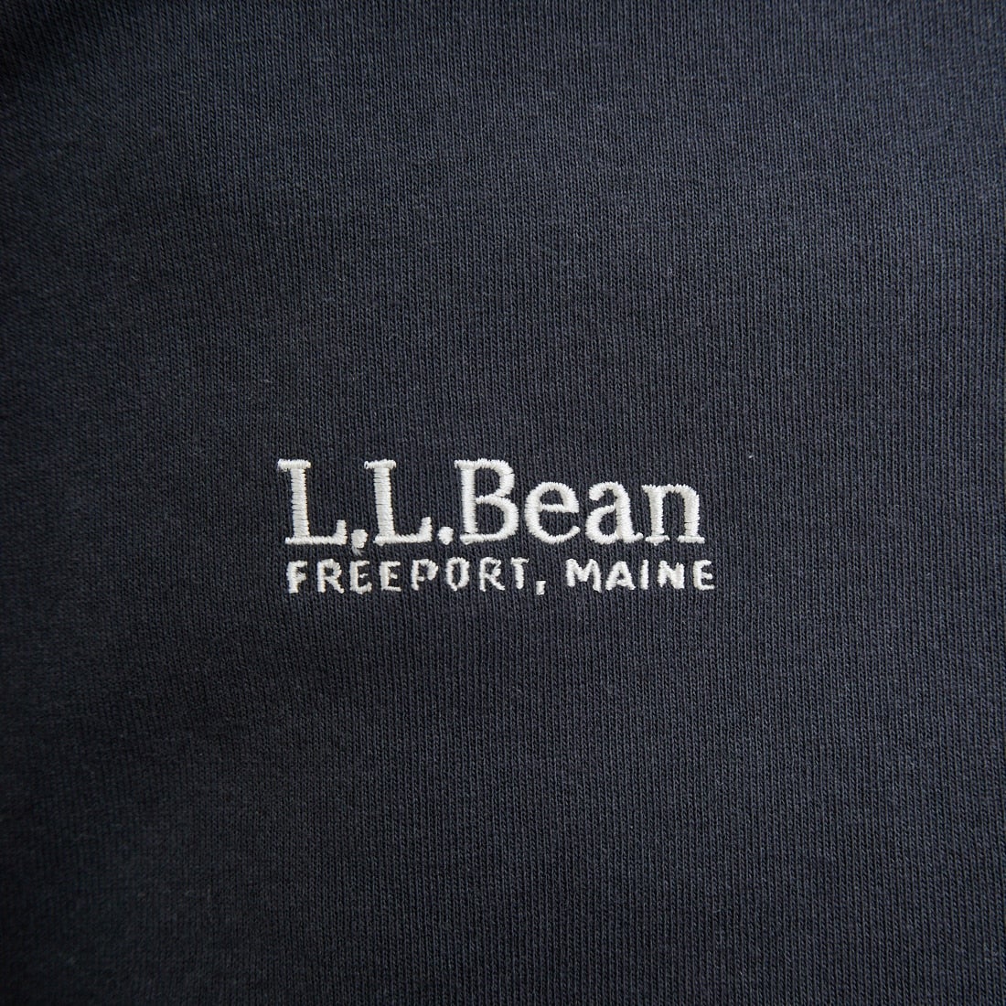 L.L.BEAN [エルエルビーン] PORTAGE フルジップフーデッドスウェット [5475-1035] 48 DK.CHAR