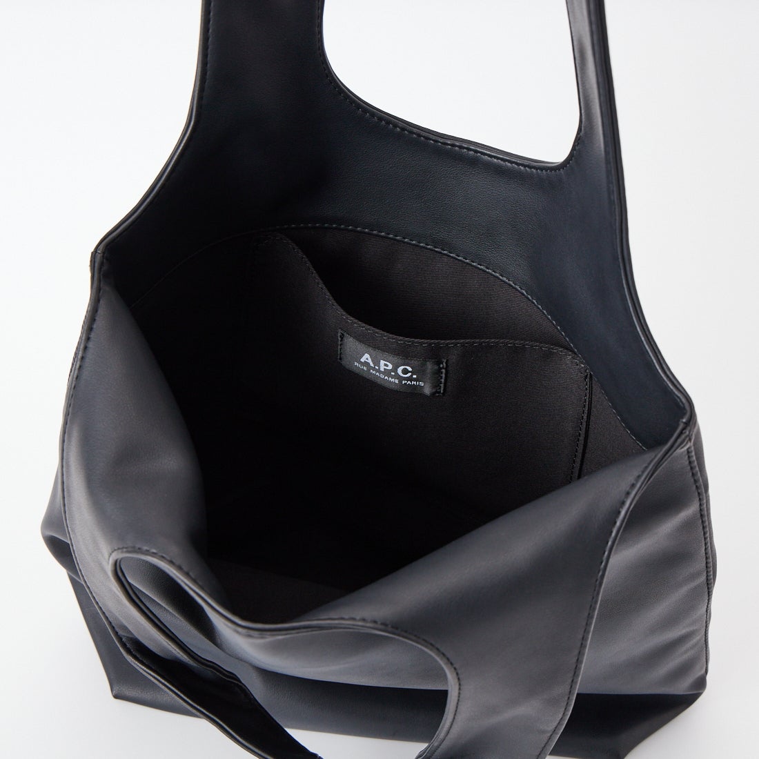 A.P.C. [アー・ペー・セー] NINON スモールトートバッグ [TOTE-NINON-SMALL] 99 NOIR