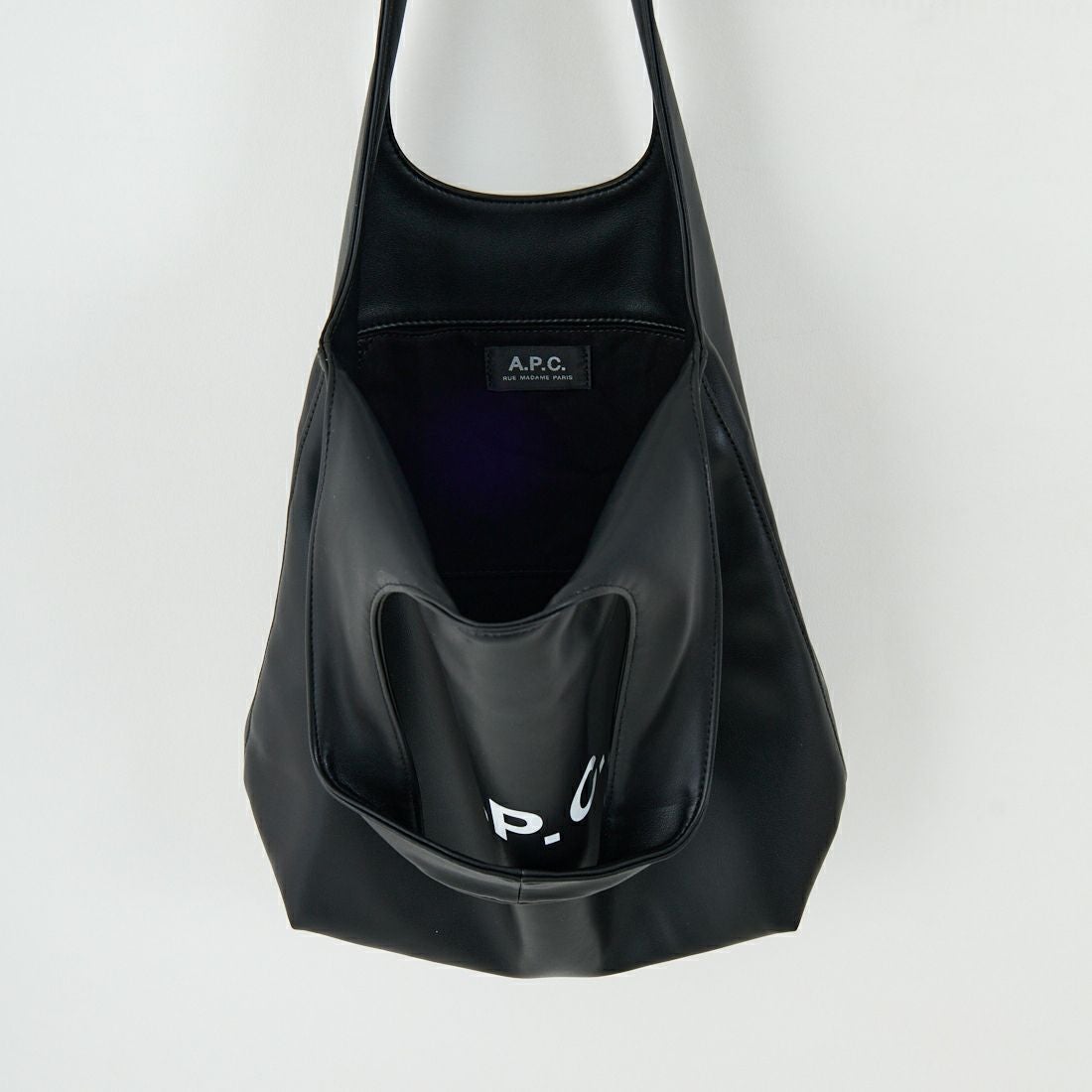 A.P.C. [アー・ペー・セー] Ninon トートバッグ [TOTE-NINON-SMALL] 99 NOIR