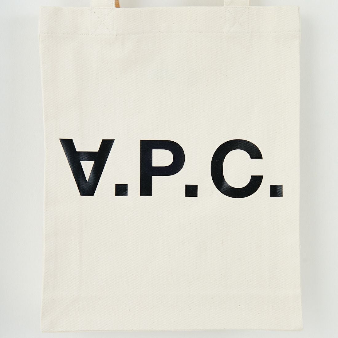 A.P.C. [アー・ペー・セー] LAURE デニムトートバッグ [TOTE-LAURE-BLACK-LOG] 91 ECRU