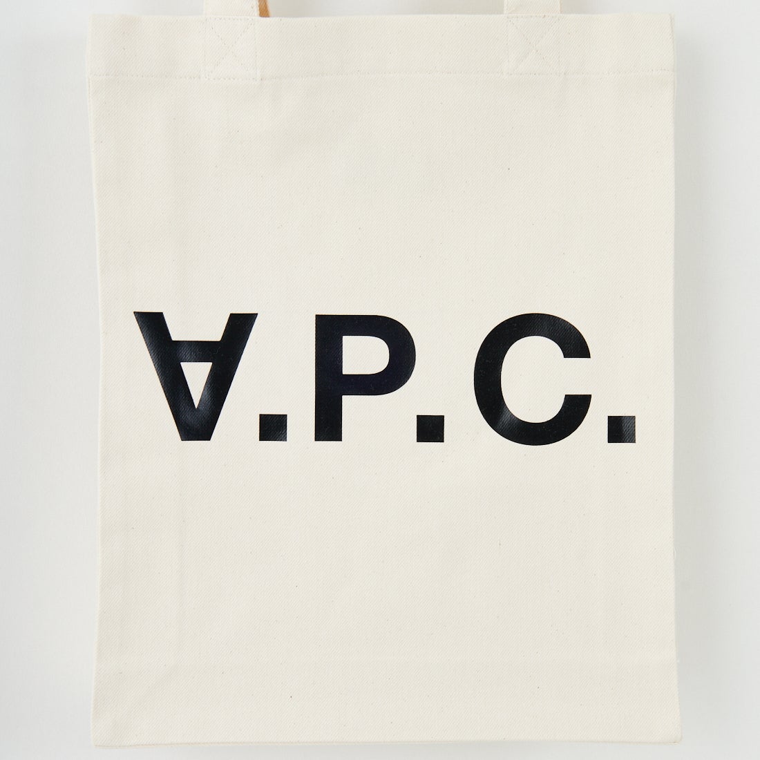 A.P.C. [アー・ペー・セー] LAURE デニムトートバッグ [TOTE-LAURE-BLACK-LOG] 91 ECRU