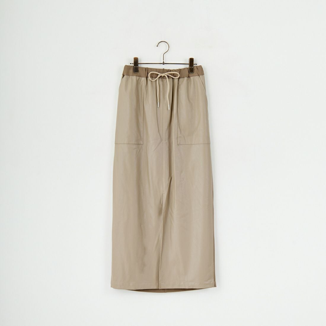 CHIGNON [シニヨン] フェイクレザーベイカースカート [2754-003KK] BEIGE