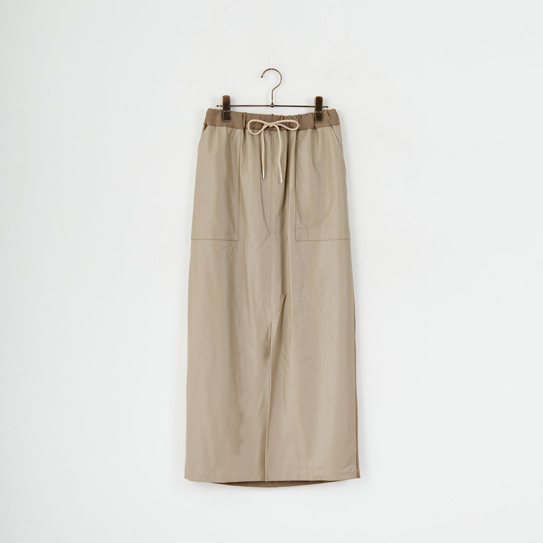 CHIGNON [シニヨン] フェイクレザーベイカースカート [2754-003KK] BEIGE