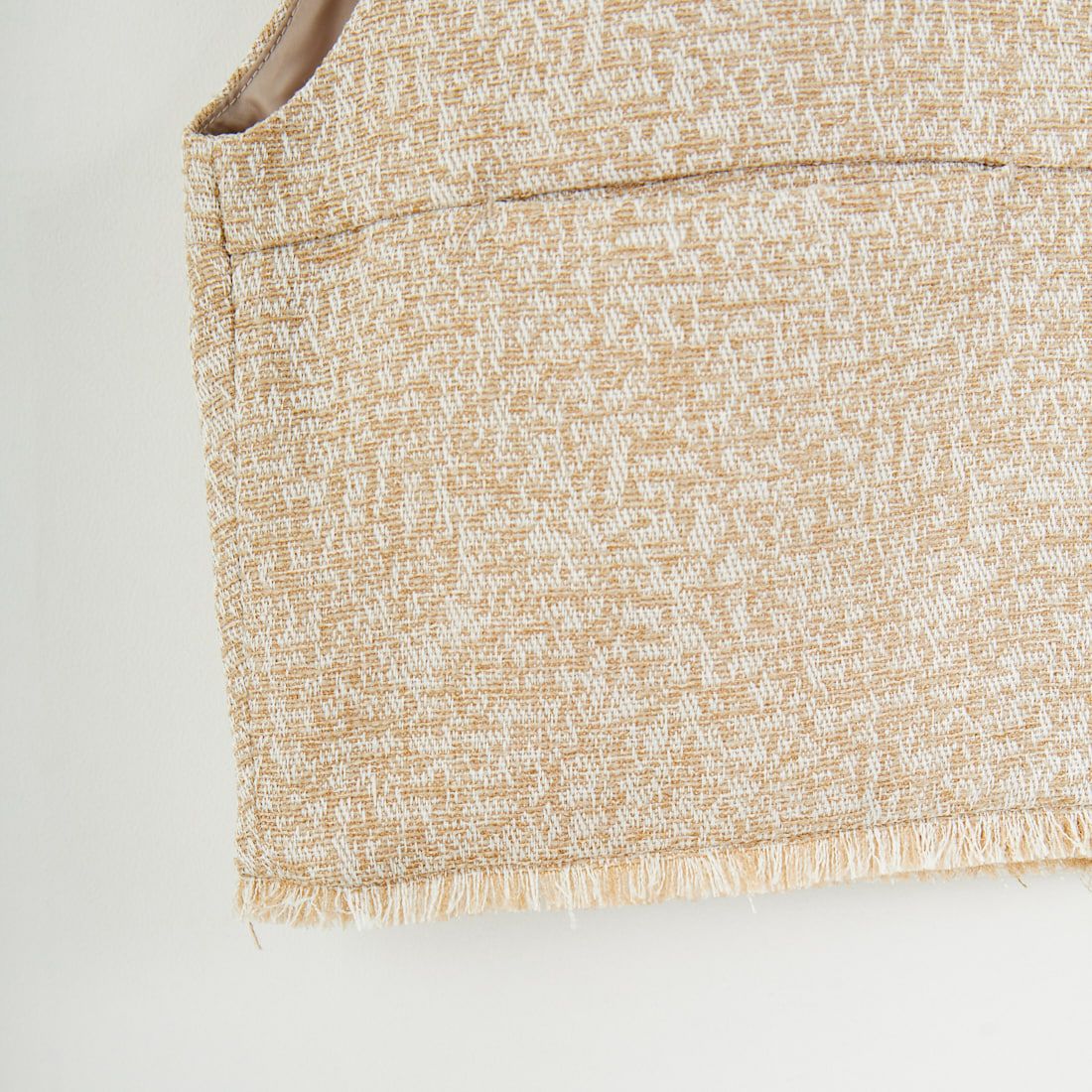 CHIGNON [シニヨン] ツイードショートベスト [4654-037MK] L.BEIGE