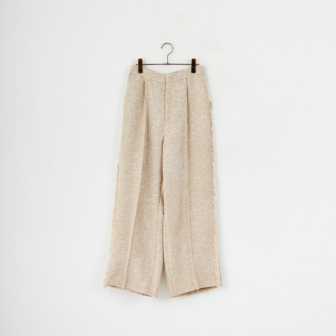 CHIGNON [シニヨン] ツイードフリンジパンツ [3654-038MK] L.BEIGE