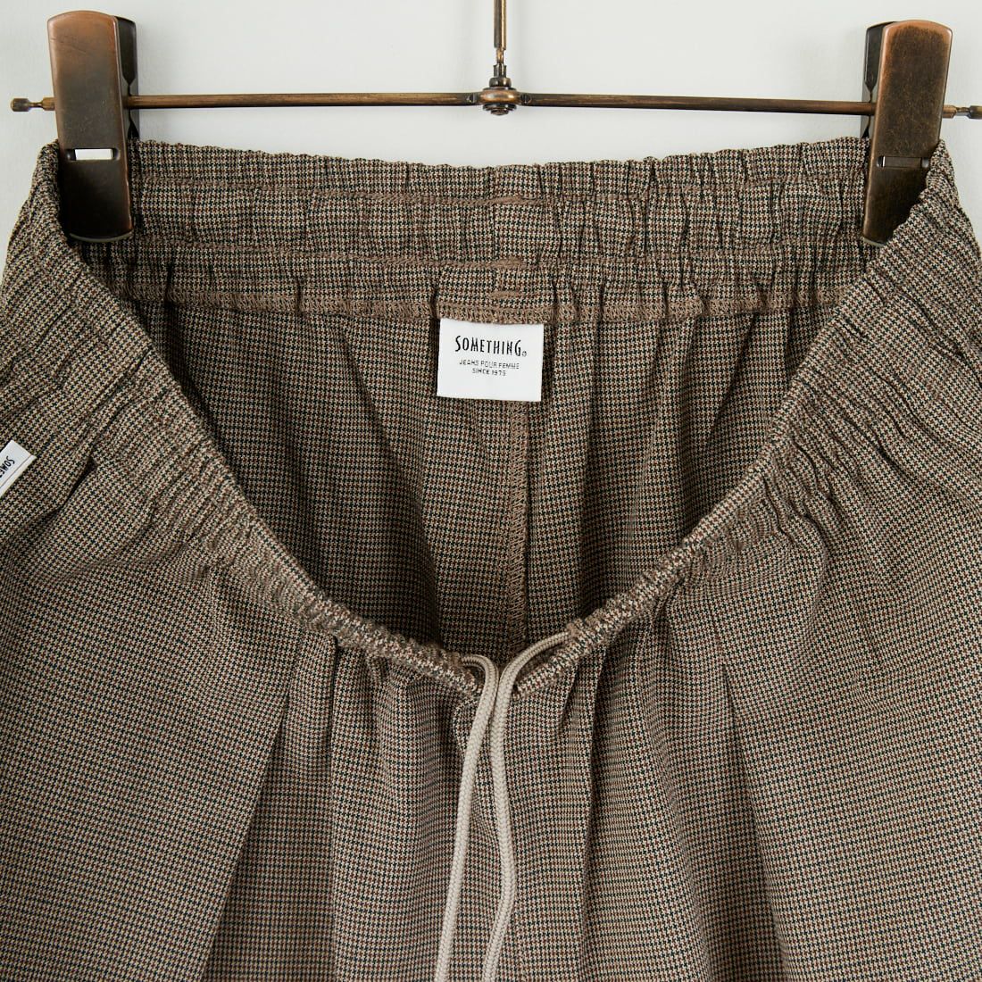 SOMETHING [サムシング] ウエストゴムSLワイドパンツ [SN9005]