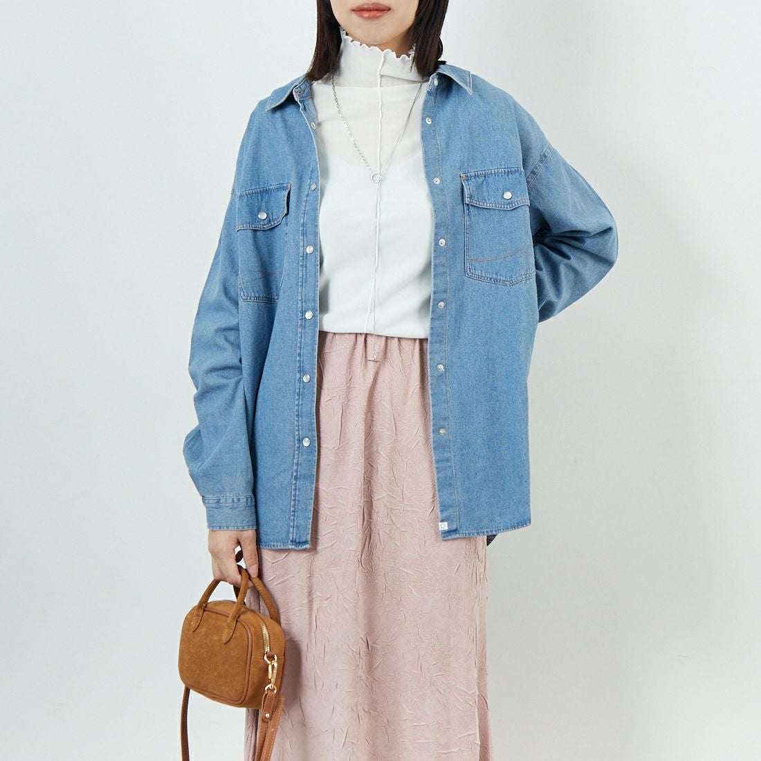 198 M.BLUE &&モデル身長：162cm 着用サイズ：F&&