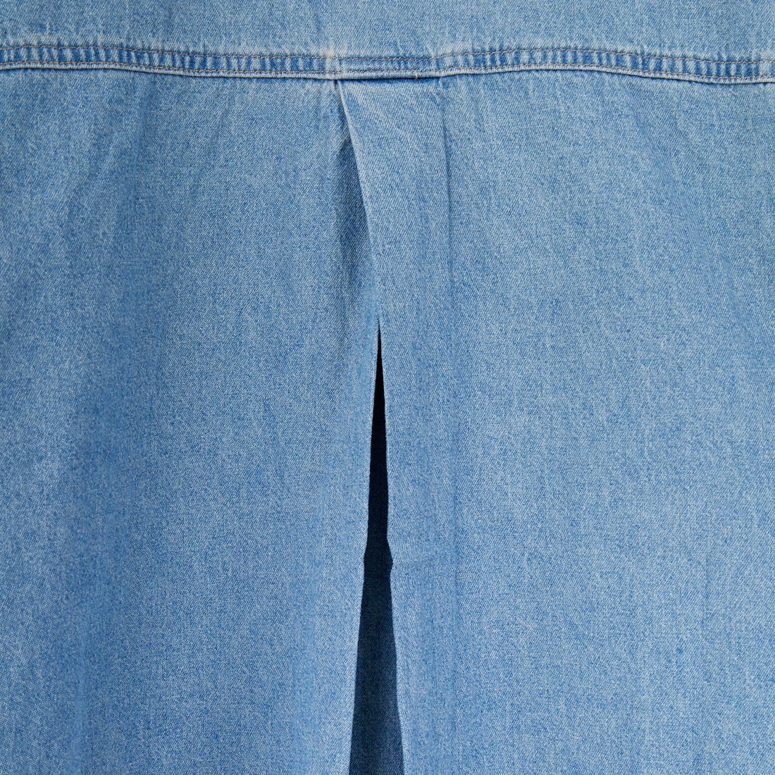 SOMETHING [サムシング] ビッグデニムシャツ [ST224] 198 M.BLUE