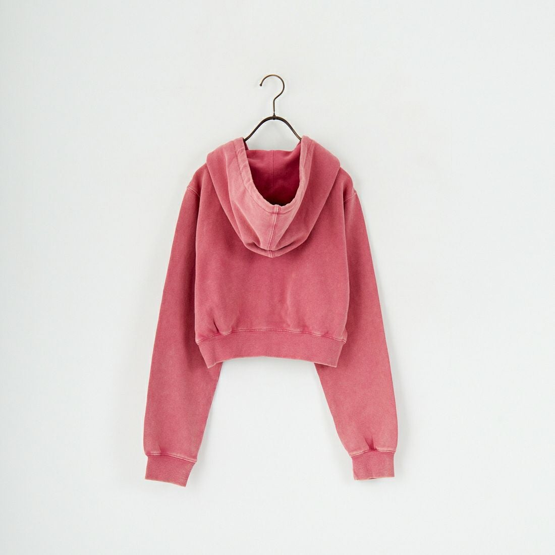 X-girl [エックスガール] ダスティコンパクトジップアップフーディ [105253012003] PINK