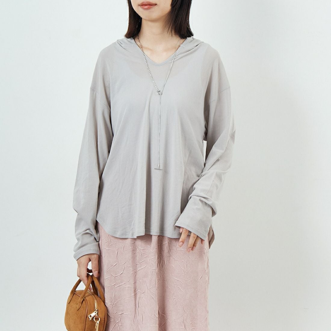 GRAY&&モデル身長：162cm 着用サイズ：F&&