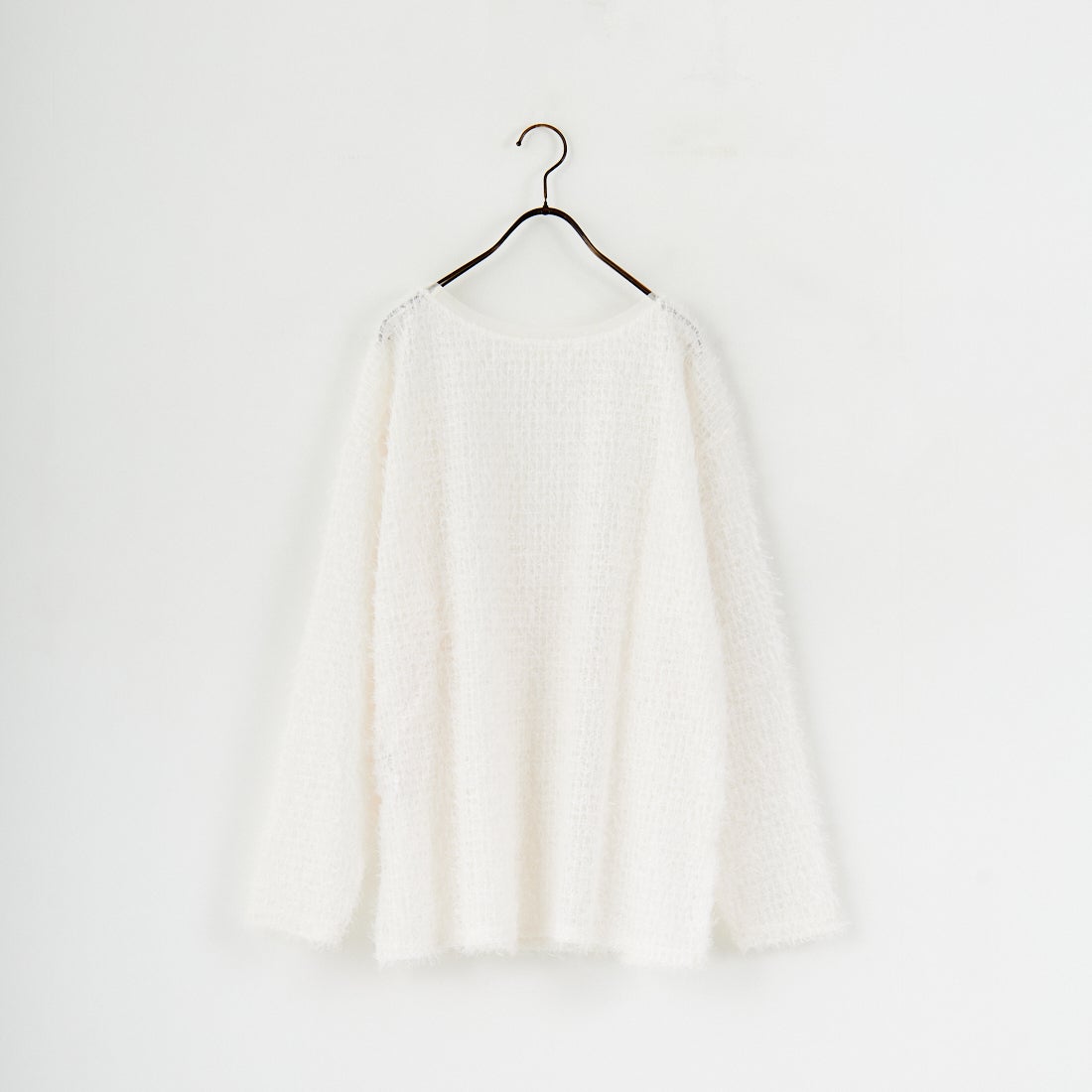CHIGNON [シニヨン] フェザーチュールプルオーバー [8654-085KO] IVORY