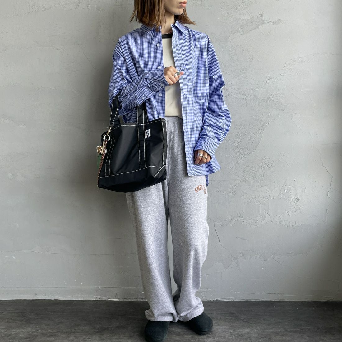 Drifter [ドリフター] ミディアムトートバッグ [DFV4615] 01 BLK/BLK