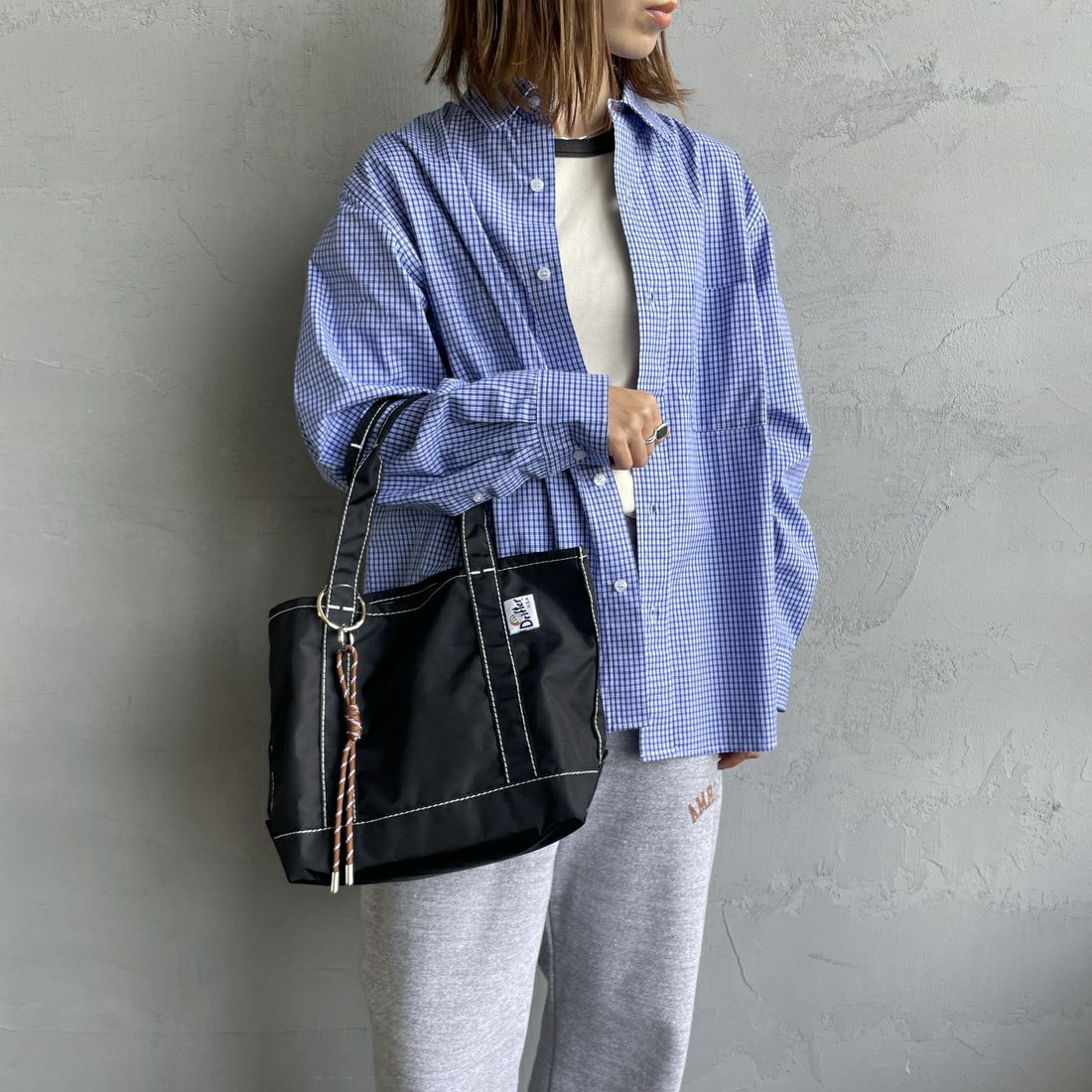 Drifter [ドリフター] ミディアムトートバッグ [DFV4615] 01 BLK/BLK