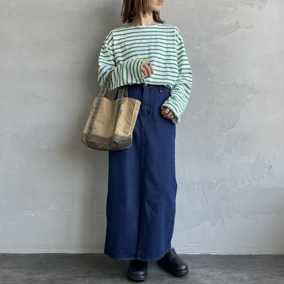 Drifter [ドリフター] ミディアムトートバッグ [DFV4615] L4 TAN/COF