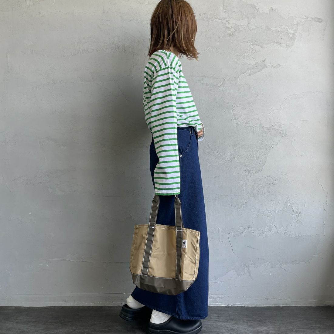 Drifter [ドリフター] ミディアムトートバッグ [DFV4615] L4 TAN/COF