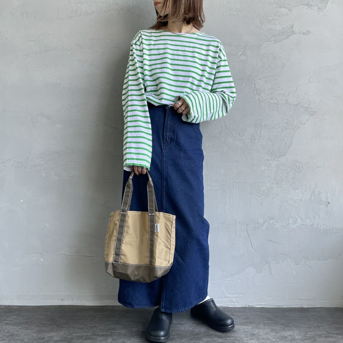 Drifter [ドリフター] ミディアムトートバッグ [DFV4615] L4 TAN/COF