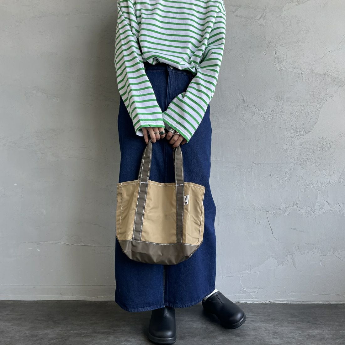 Drifter [ドリフター] ミディアムトートバッグ [DFV4615] L4 TAN/COF