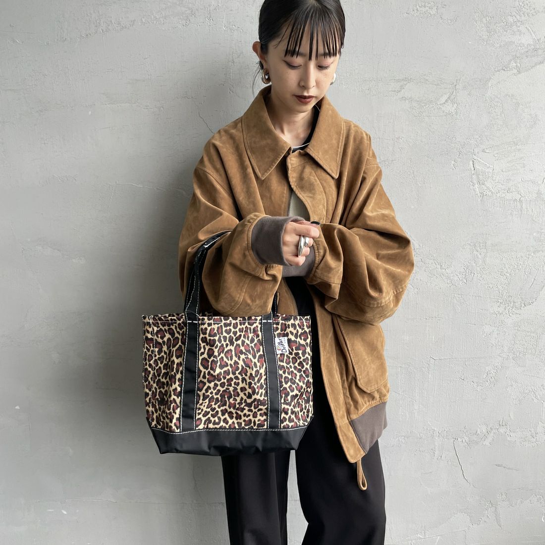 Drifter [ドリフター] ミディアムトートバッグ [DFV4615] B2 LEO/BLK