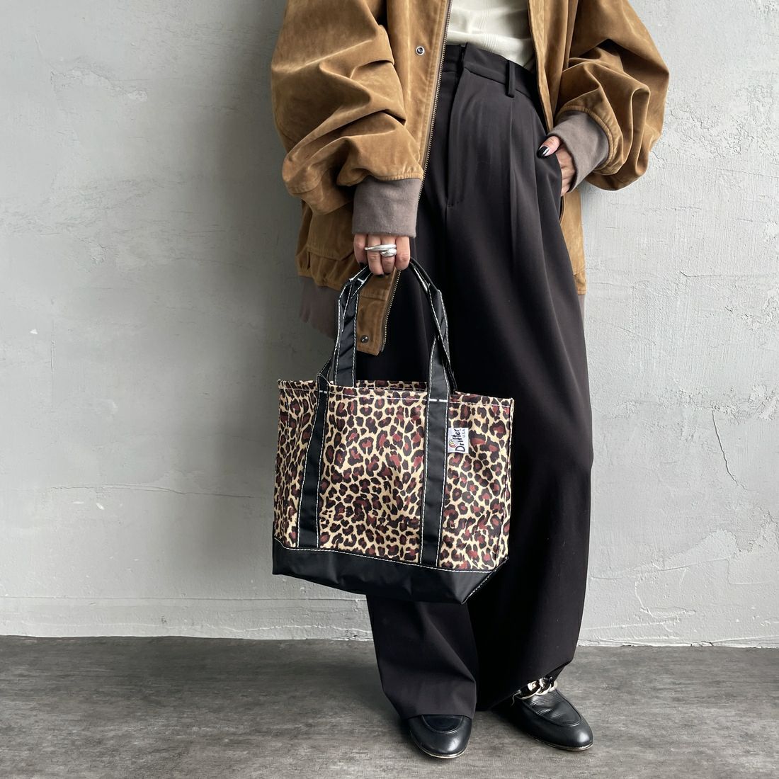 Drifter [ドリフター] ミディアムトートバッグ [DFV4615] B2 LEO/BLK