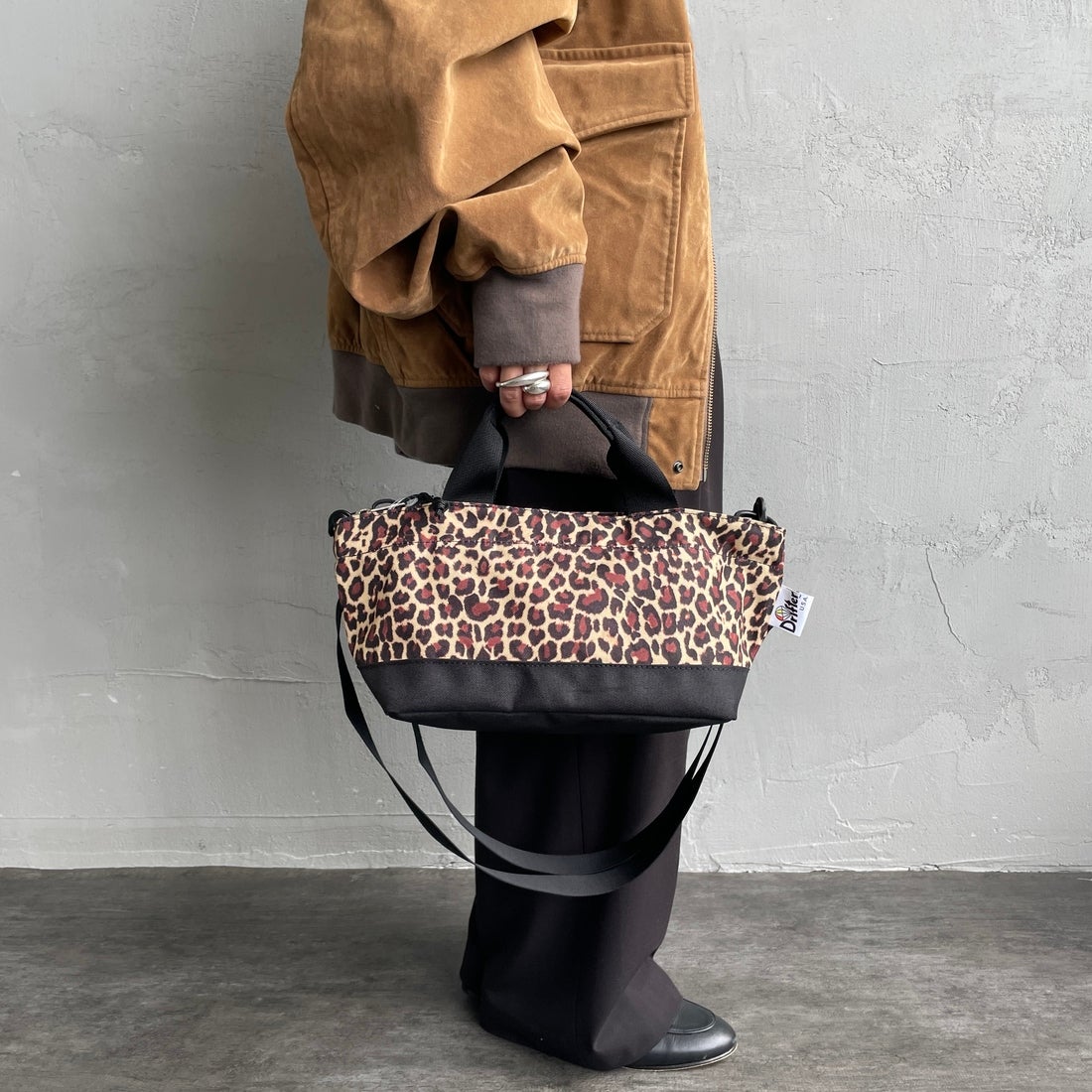 Drifter [ドリフター] ワイドトートバッグ [DFV4670] 77 LEO/BLK