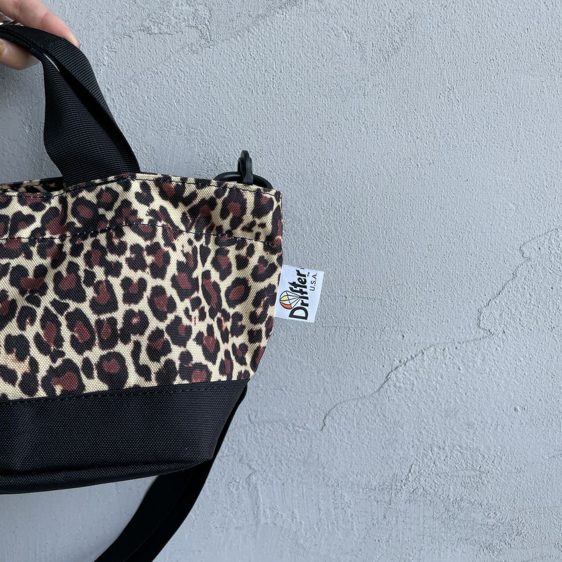 Drifter [ドリフター] ワイドトートバッグ [DFV4670] 77 LEO/BLK