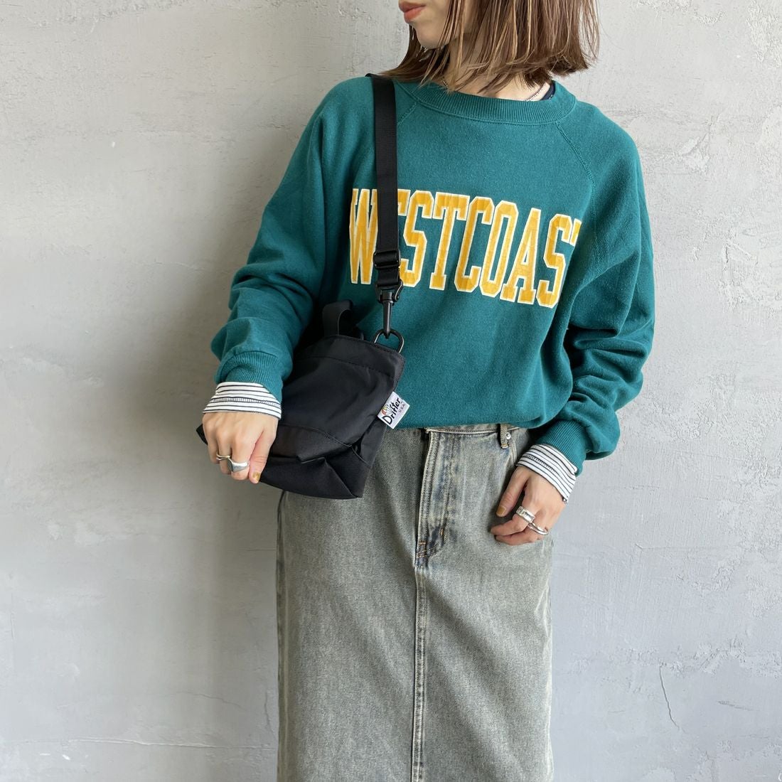 Drifter [ドリフター] ワイドトートバッグ [DFV4670] 01 BLK/BLK