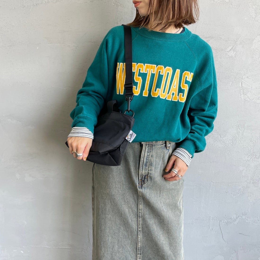 Drifter [ドリフター] ワイドトートバッグ [DFV4670] 01 BLK/BLK